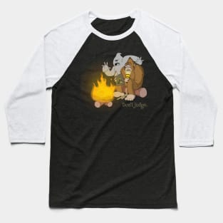 Ghost Stories from Camping with Sasquatch game Baseball T-Shirt